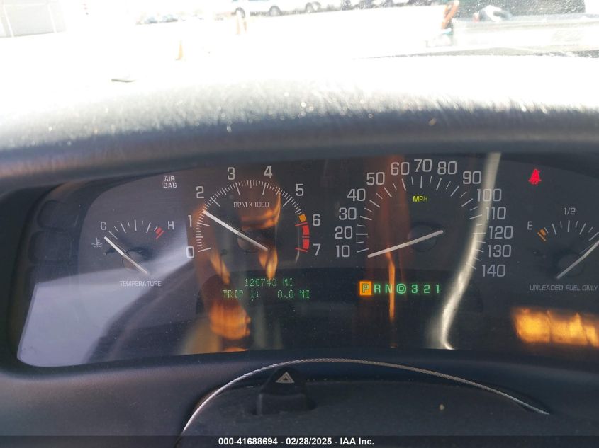 1999 Buick Park Avenue VIN: 1G4CW52K3X4647529 Lot: 41688694