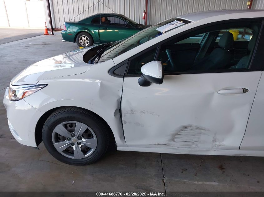 2017 Chevrolet Cruze Ls Auto VIN: 1G1BC5SM8H7214257 Lot: 41688770