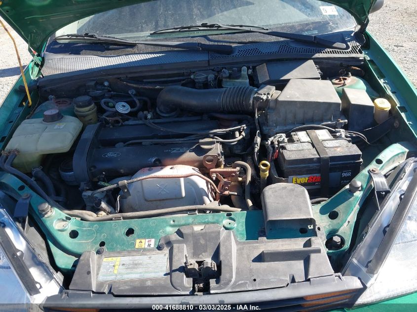 2002 Ford Focus Zx3 VIN: 3FAFP31362R167648 Lot: 41688810