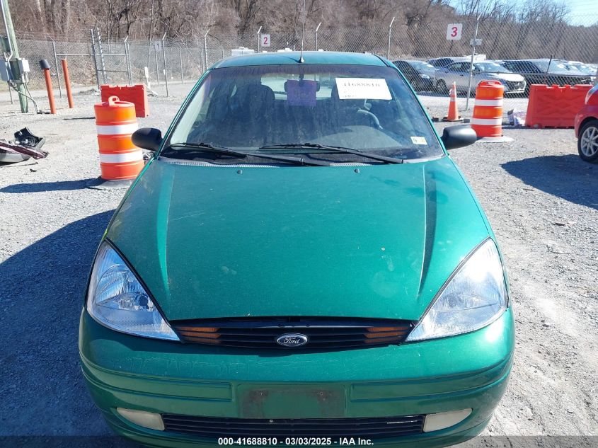 2002 Ford Focus Zx3 VIN: 3FAFP31362R167648 Lot: 41688810