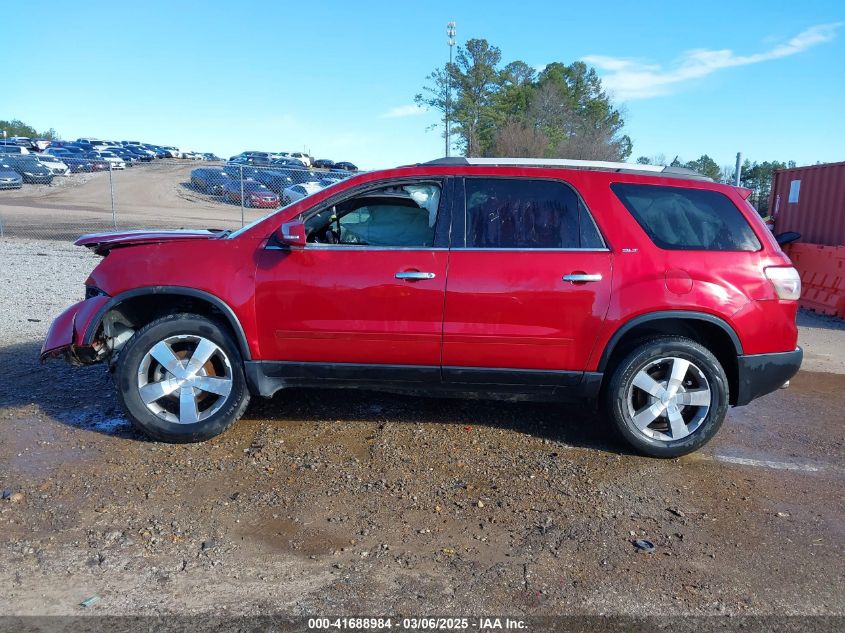 2012 GMC Acadia Slt-1 VIN: 1GKKRRED0CJ262506 Lot: 41688984