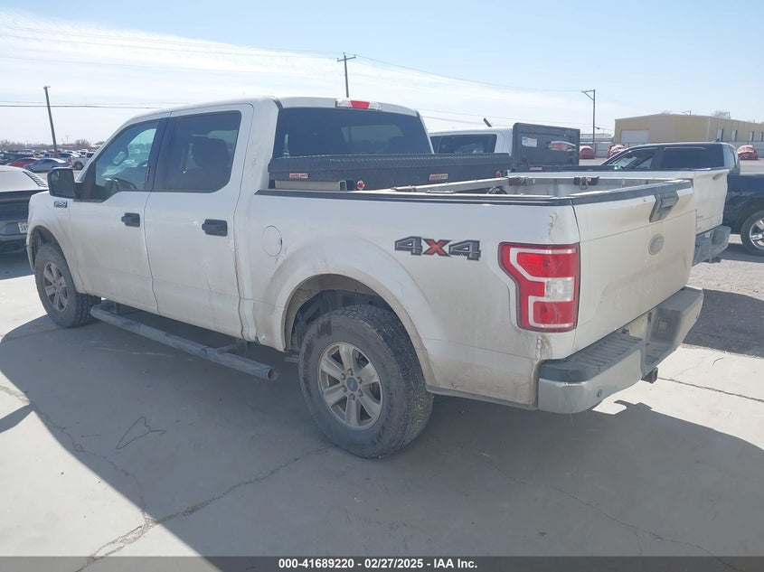 2018 FORD F-150 VIN: 1FTEW1E54JKE93850