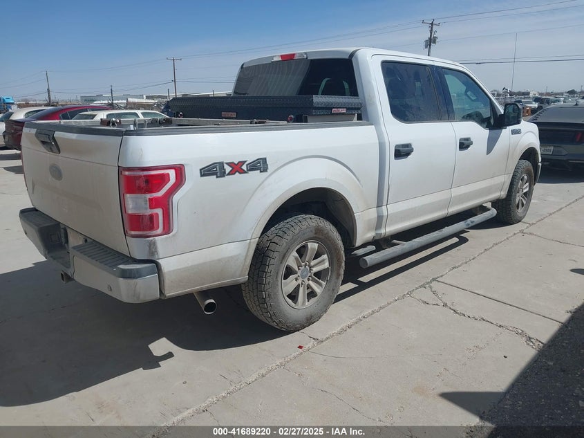 2018 FORD F-150 VIN: 1FTEW1E54JKE93850