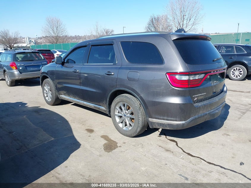 2018 DODGE DURANGO SXT AWD - 1C4RDJAG4JC176871