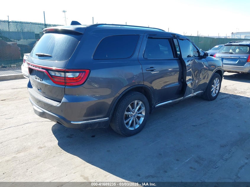 2018 DODGE DURANGO SXT AWD - 1C4RDJAG4JC176871