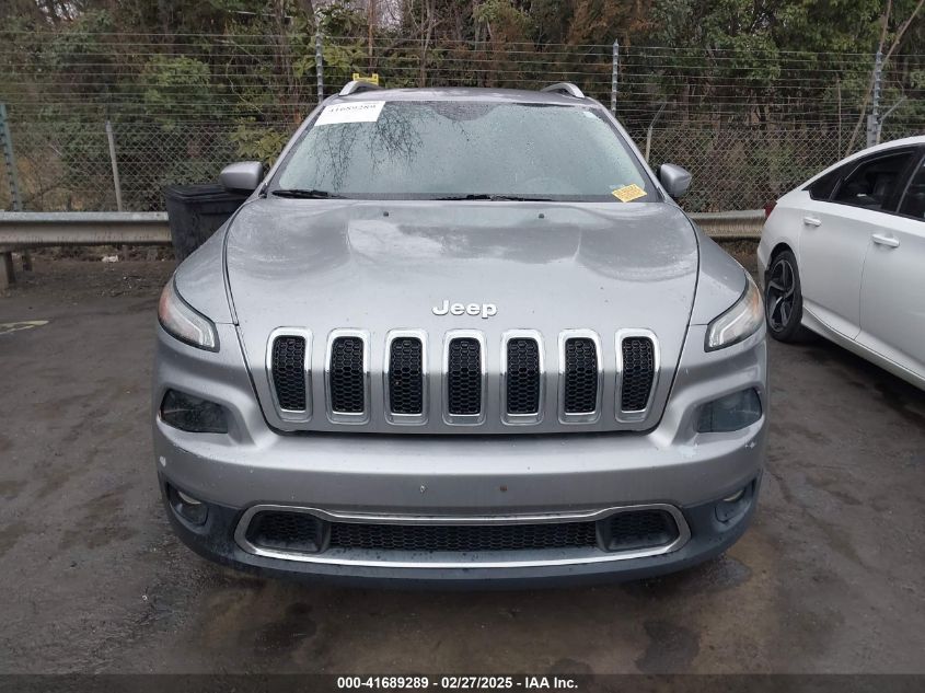 2016 Jeep Cherokee Limited VIN: 1C4PJMDBXGW314003 Lot: 41689289