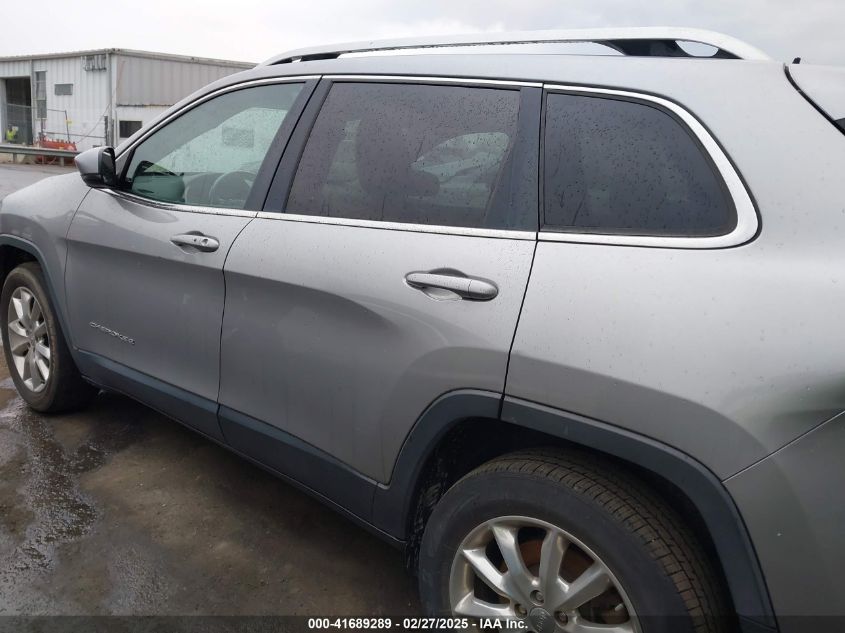 2016 Jeep Cherokee Limited VIN: 1C4PJMDBXGW314003 Lot: 41689289