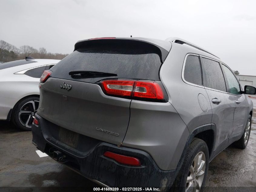 2016 Jeep Cherokee Limited VIN: 1C4PJMDBXGW314003 Lot: 41689289