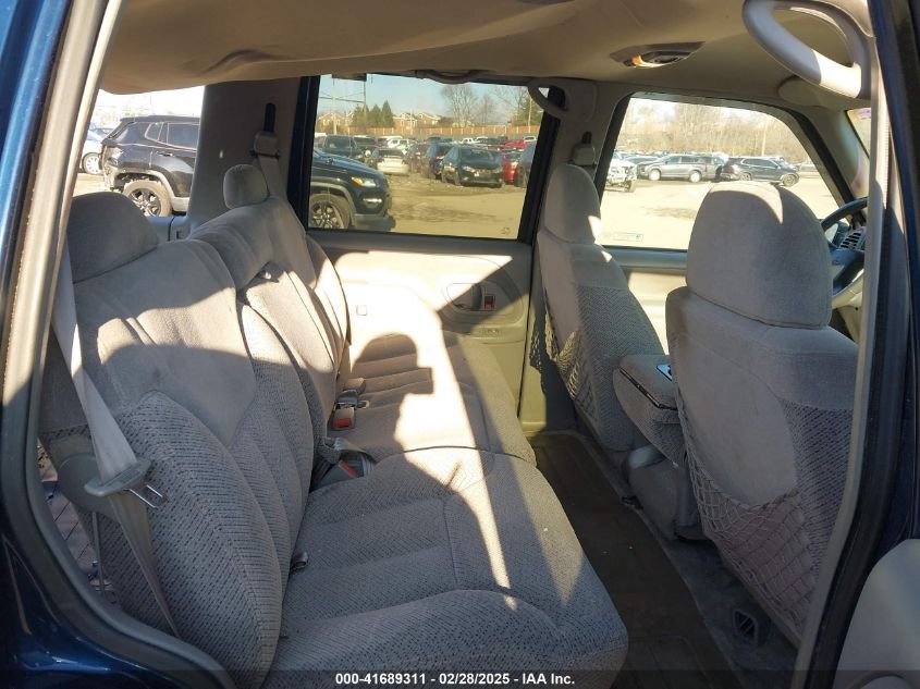 1998 Chevrolet Tahoe Ls VIN: 1GNEK13R4WJ371916 Lot: 41689311