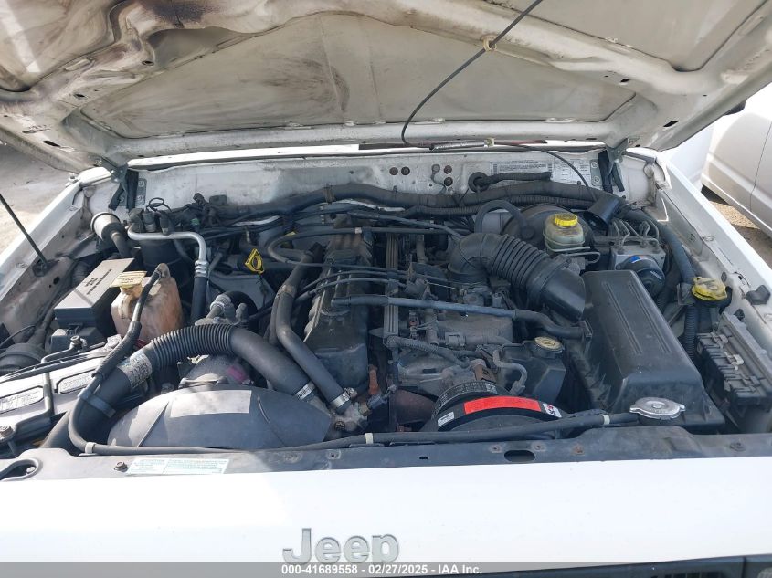 2000 Jeep Cherokee Se VIN: 1J4FF28S4YL162504 Lot: 41689558