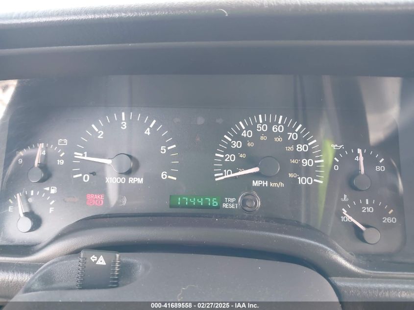 2000 Jeep Cherokee Se VIN: 1J4FF28S4YL162504 Lot: 41689558