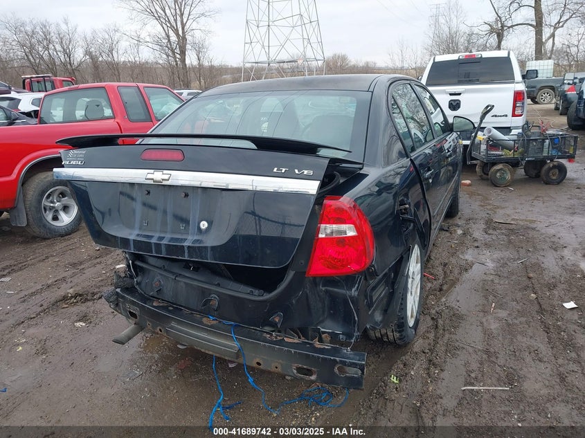 2006 CHEVROLET MALIBU VIN: 1G1ZT51866F161645