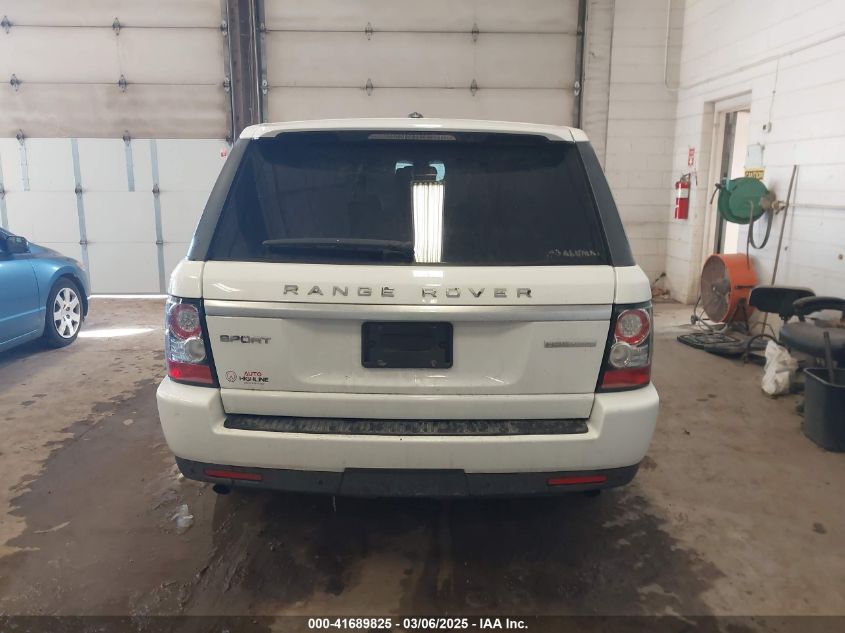 2013 Land Rover Range Rover Sport Hse VIN: SALSK2D49DA813051 Lot: 41689825