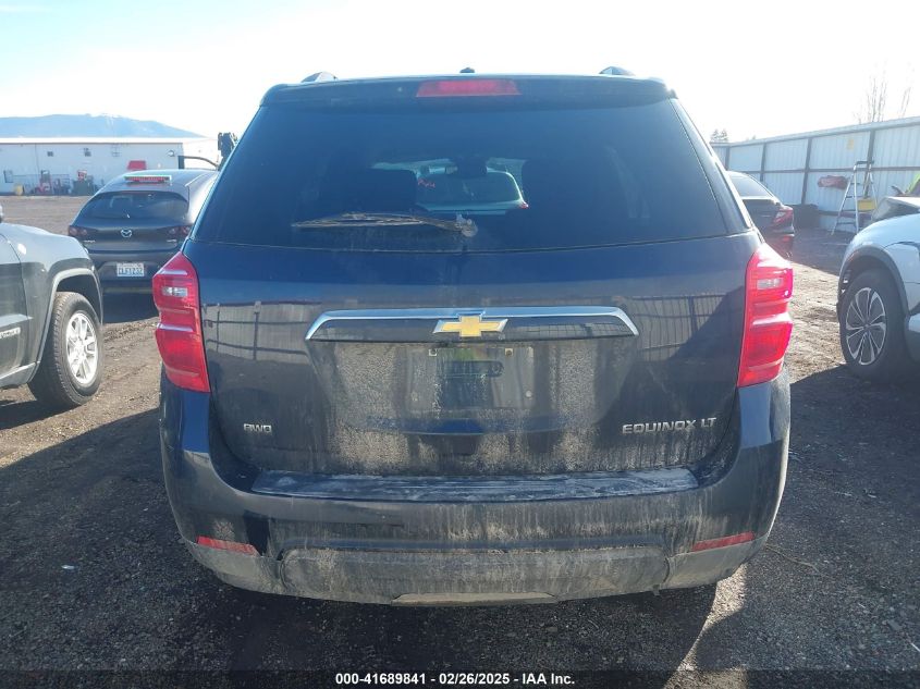 2016 Chevrolet Equinox Lt VIN: 2GNFLFEK9G6356860 Lot: 41689841
