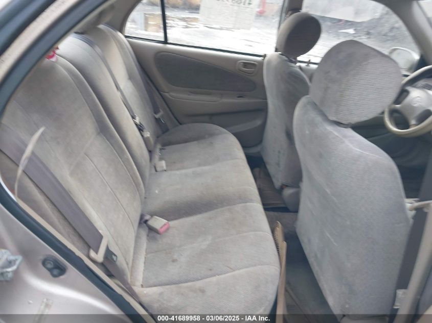 2001 Toyota Corolla Le VIN: 2T1BR12E21C386182 Lot: 41689958