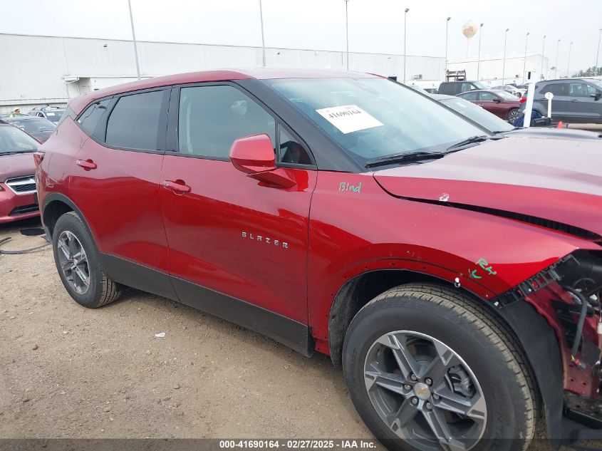 2025 Chevrolet Blazer Fwd 2Lt VIN: 3GNKBCR46SS168402 Lot: 41690164
