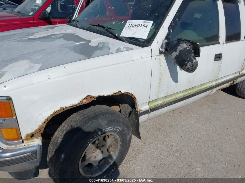 1995 Chevrolet Gmt-400 K1500 VIN: 1GCEK19K0SE258065 Lot: 41690254