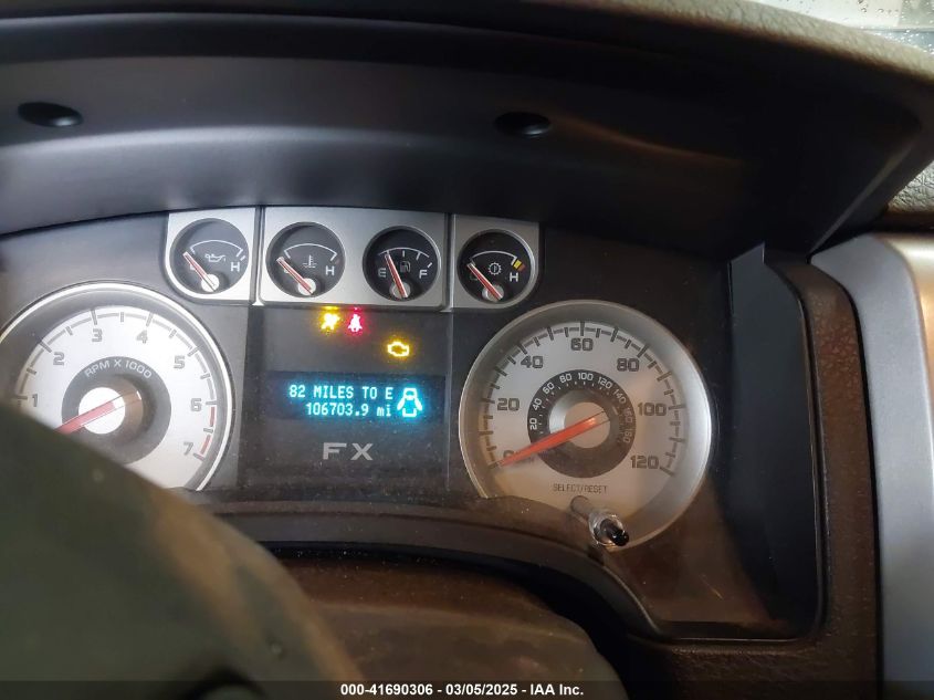 2010 Ford F-150 Fx2 Sport/Lariat/Xl/Xlt VIN: 1FTFX1CV1AKC01690 Lot: 41690306