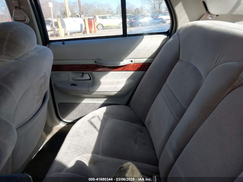 2000 Mercury Grand Marquis Ls VIN: 2MEFM75W5YX721415 Lot: 41690344