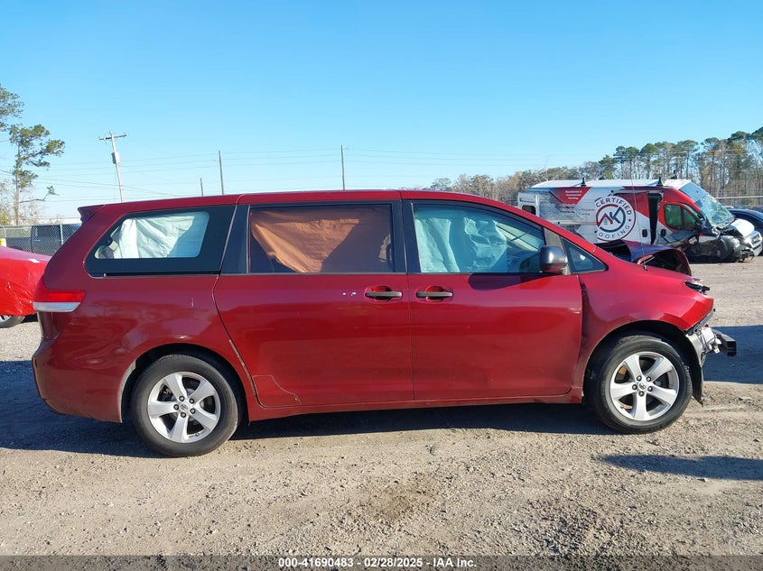 2011 Toyota Sienna VIN: 5TDKA3DC9BS001403 Lot: 41690483