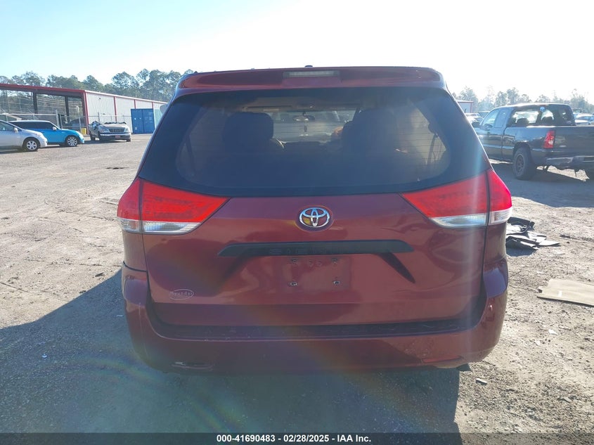 2011 Toyota Sienna VIN: 5TDKA3DC9BS001403 Lot: 41690483