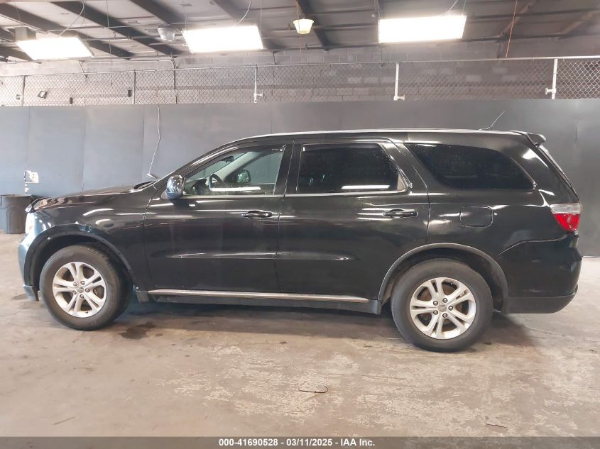2012 Dodge Durango Sxt VIN: 1C4RDJAG4CC122229 Lot: 41690528