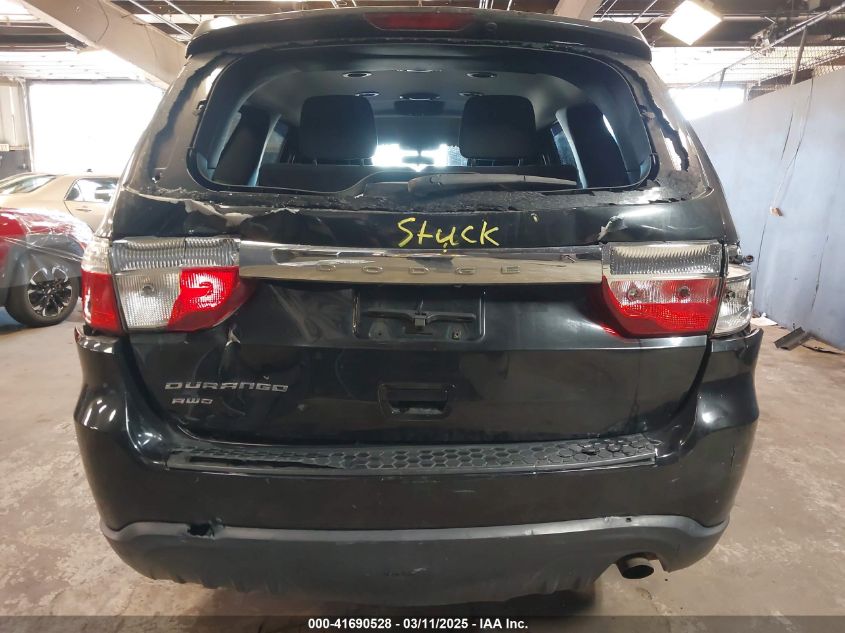 2012 Dodge Durango Sxt VIN: 1C4RDJAG4CC122229 Lot: 41690528