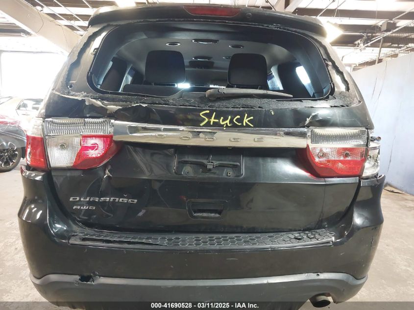 2012 Dodge Durango Sxt VIN: 1C4RDJAG4CC122229 Lot: 41690528