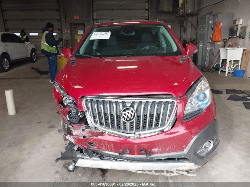 2015 Buick Encore Convenience VIN: KL4CJFSB4FB264728 Lot: 41690691