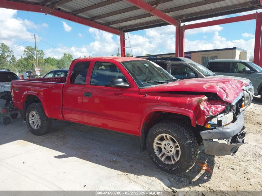 2004 Dodge Dakota VIN: 1D7HG12K74S727008 Lot: 41690706
