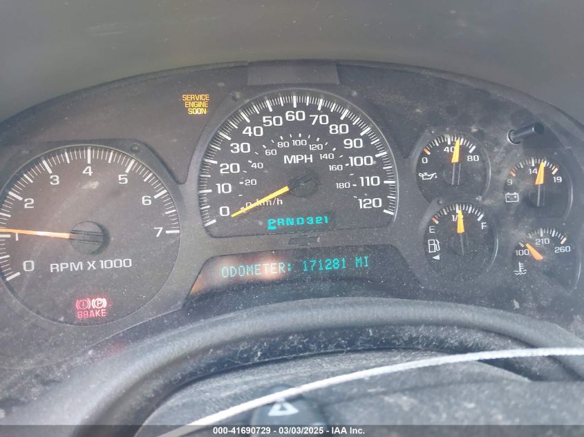 2004 Chevrolet Trailblazer Lt VIN: 1GNDS13S442219267 Lot: 41690729