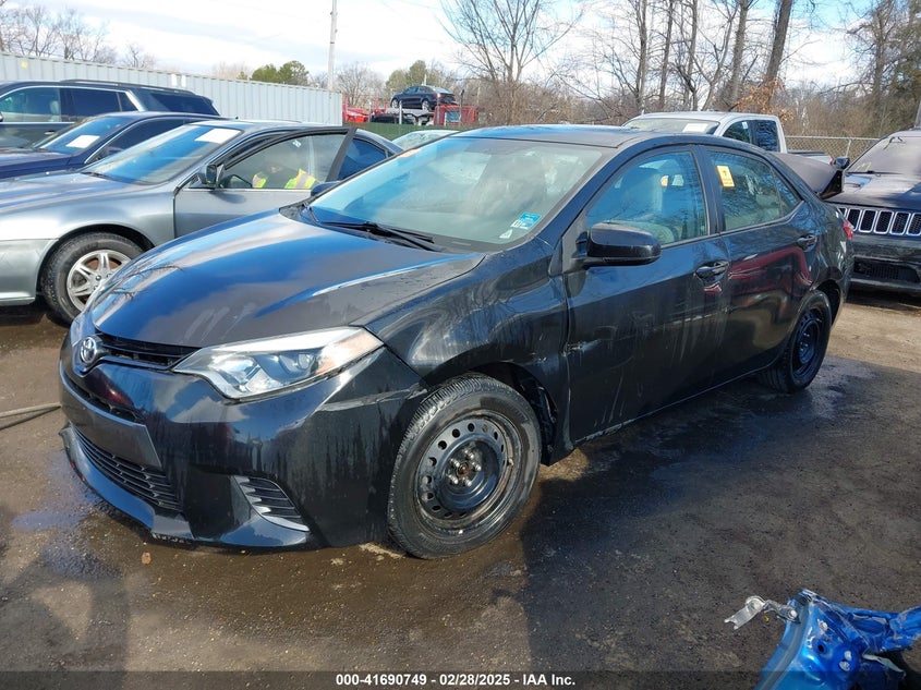 2016 TOYOTA COROLLA LE - 2T1BURHE8GC713133