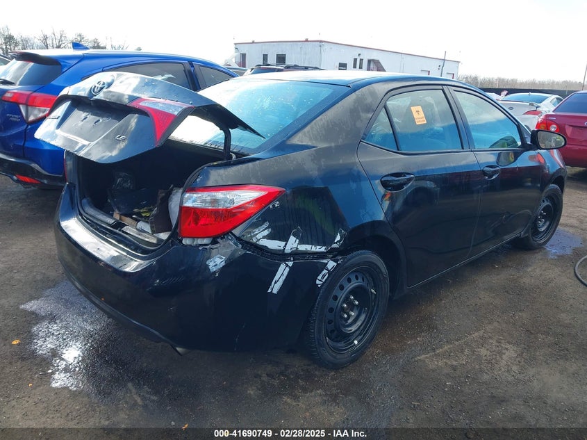 2016 TOYOTA COROLLA LE - 2T1BURHE8GC713133