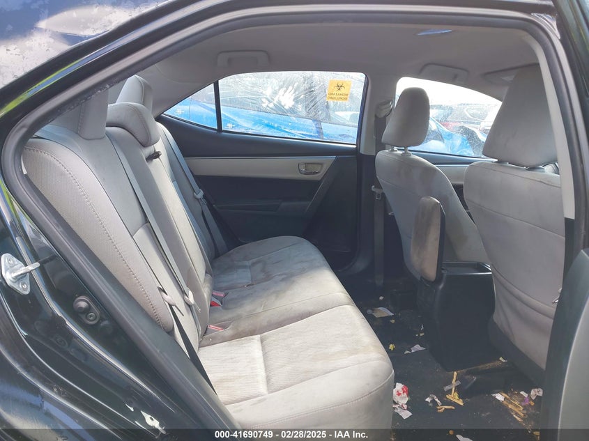 2016 TOYOTA COROLLA LE - 2T1BURHE8GC713133