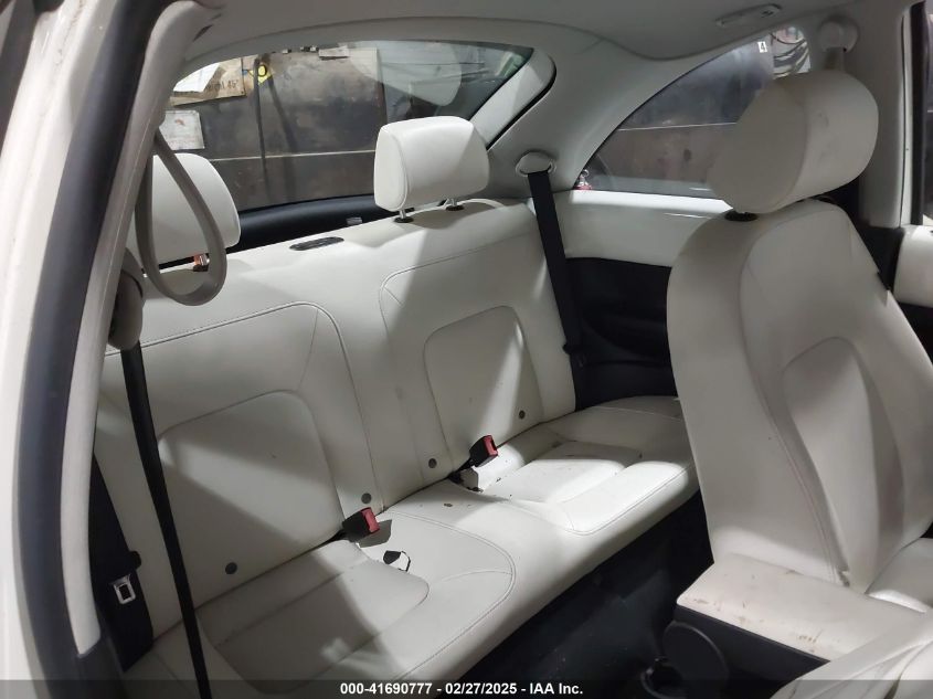 2008 Volkswagen New Beetle Black Tie Edition/Triple White VIN: 3VWFG31C98M510353 Lot: 41690777