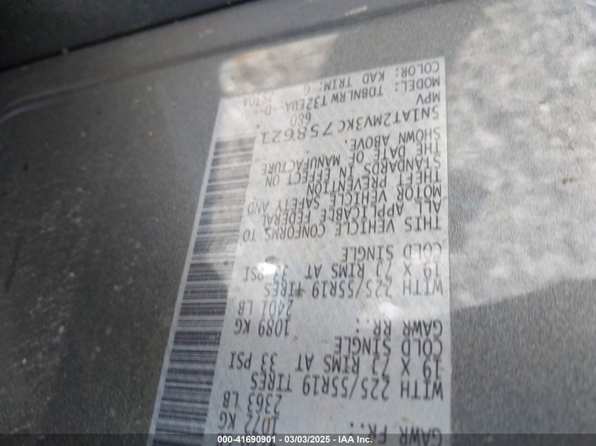 2019 NISSAN ROGUE SL - 5N1AT2MV3KC758621