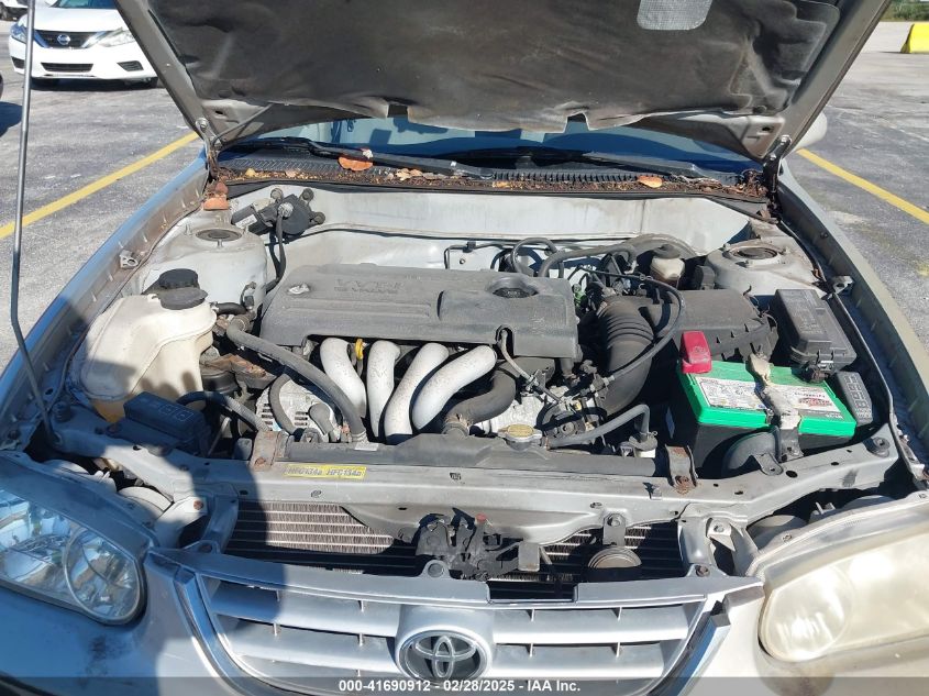 2001 Toyota Corolla Ce/Le/S VIN: 1NXBR12E21Z506156 Lot: 41690912