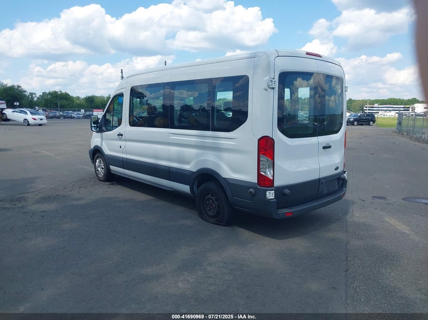 Vin: 1fbax2cm1gkb57288, lot: 42181862, ford transit-350 xlt 20163