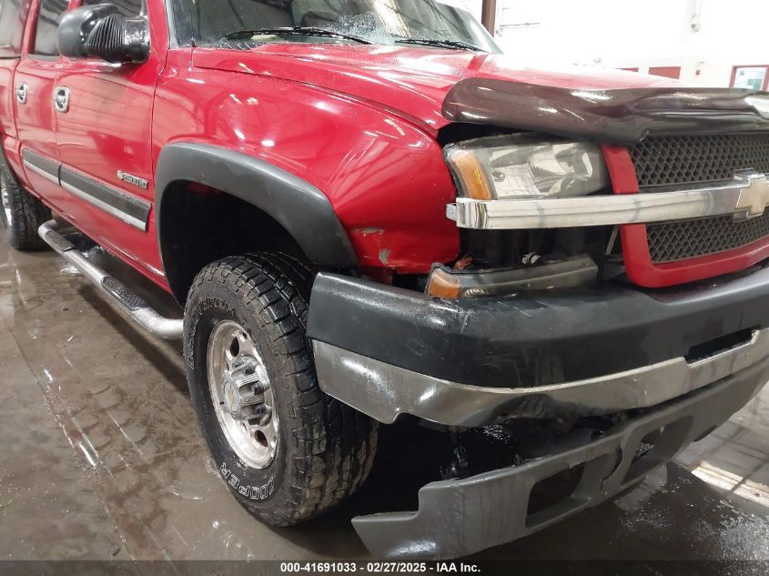2004 Chevrolet Silverado 2500Hd Lt VIN: 1GCHK23U84F243758 Lot: 41691033
