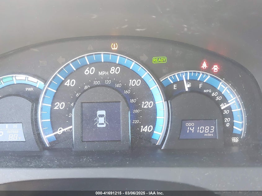 2012 TOYOTA CAMRY HYBRID VIN: 4T1BD1FK4CU048931