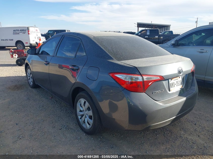 2016 TOYOTA COROLLA VIN: 5YFBURHE3GP539570