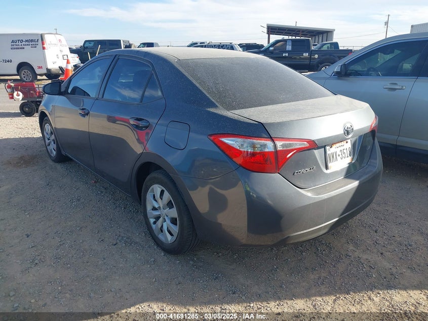 2016 TOYOTA COROLLA VIN: 5YFBURHE3GP539570
