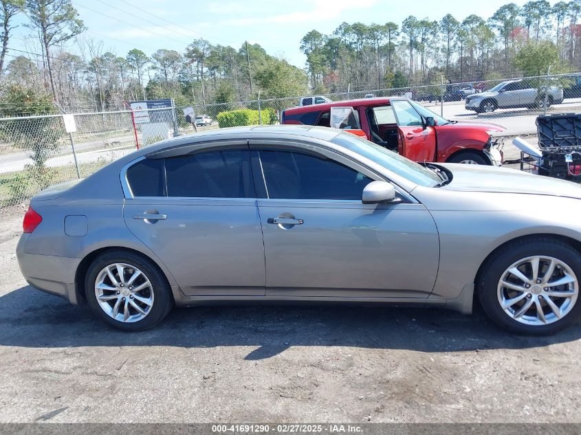 2008 Infiniti G35 Journey VIN: JNKBV61E28M206771 Lot: 41691290