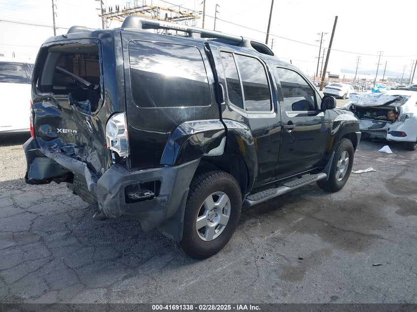 2006 NISSAN XTERRA VIN: 5N1AN08U66C529534
