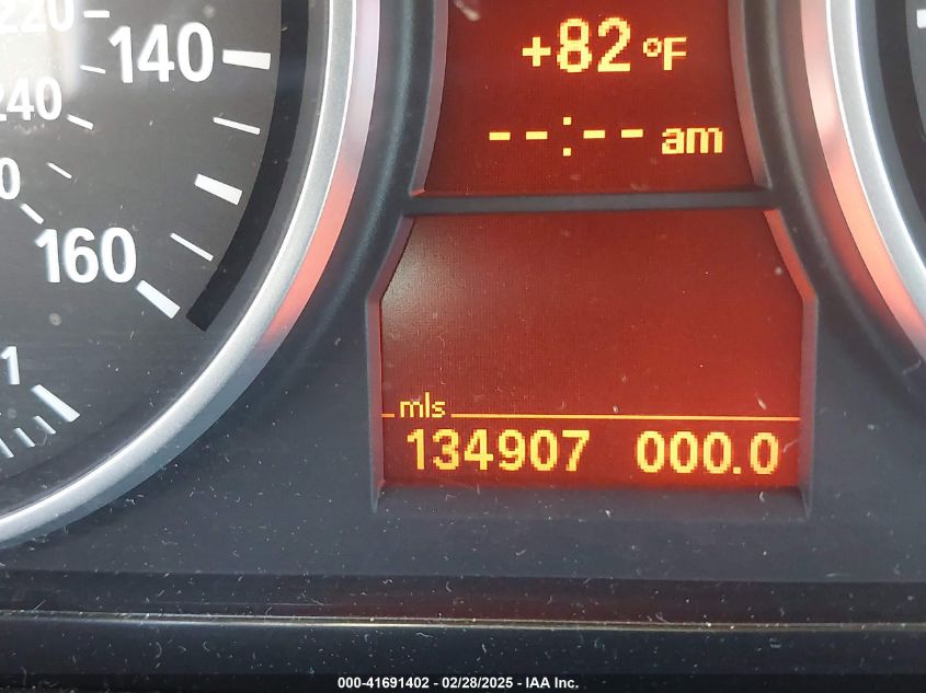 2007 BMW 328I VIN: WBAVA37587NL12356 Lot: 41691402