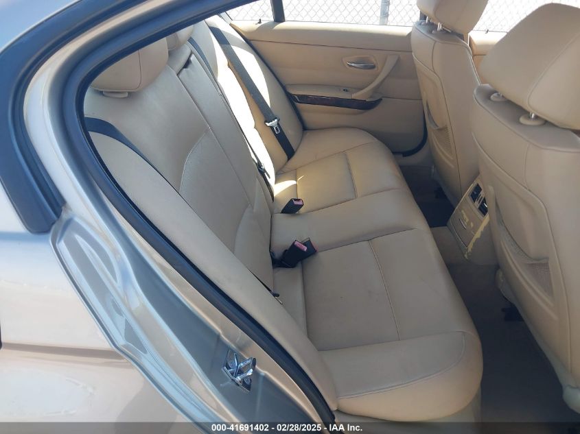 2007 BMW 328I VIN: WBAVA37587NL12356 Lot: 41691402