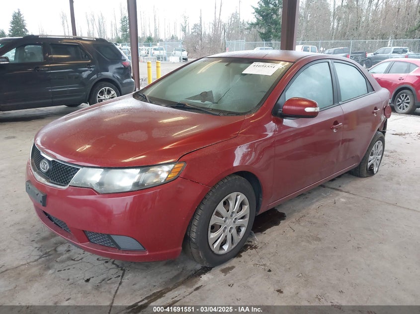 2010 KIA FORTE VIN: KNAFU4A24A5112596