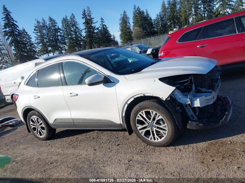 2022 Ford Escape Sel VIN: 1FMCU9H9XNUA13536 Lot: 41691726