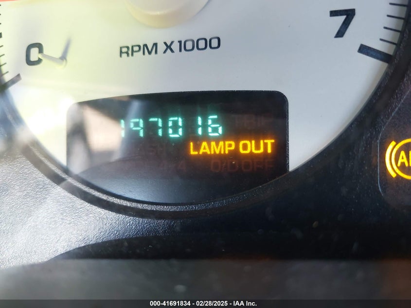 2003 Dodge Ram 2500 Slt/Laramie/St VIN: 3D7KU28D33G705638 Lot: 41691834