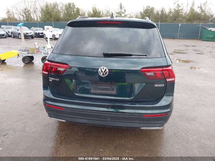 2019 Volkswagen Tiguan 2.0T Se/2.0T Sel/2.0T Sel R-Line/2.0T Sel R-Line Black VIN: 3VV2B7AX3KM151164 Lot: 41691841